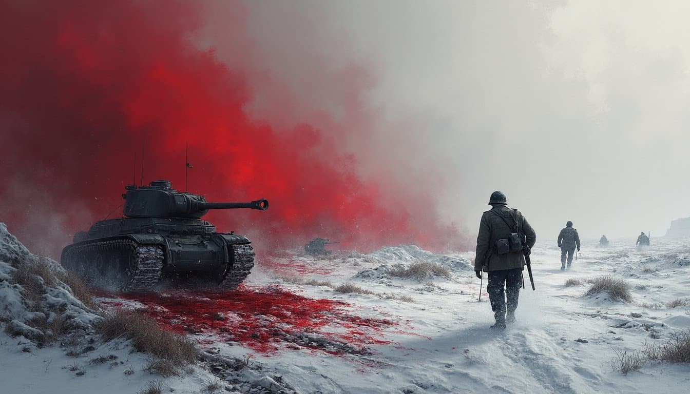 Heavy Casualties Reported as Ukrainian Forces Engage Russian and North Korean Troops in Kursk Region