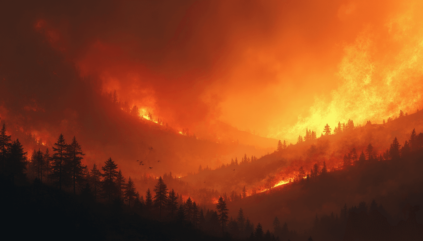 Multiple Wildfires Ravage Los Angeles Area, Forcing 70,000 to Evacuate Amid High Winds
