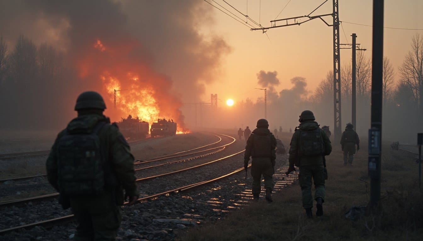 Russian Forces Attempt to Isolate Ukrainian Stronghold of Pokrovsk by Targeting Supply Lines