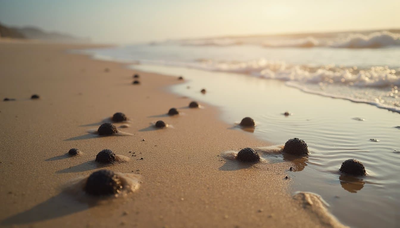 Mysterious Tar Balls Appear on South Florida Beaches, Source Unknown
