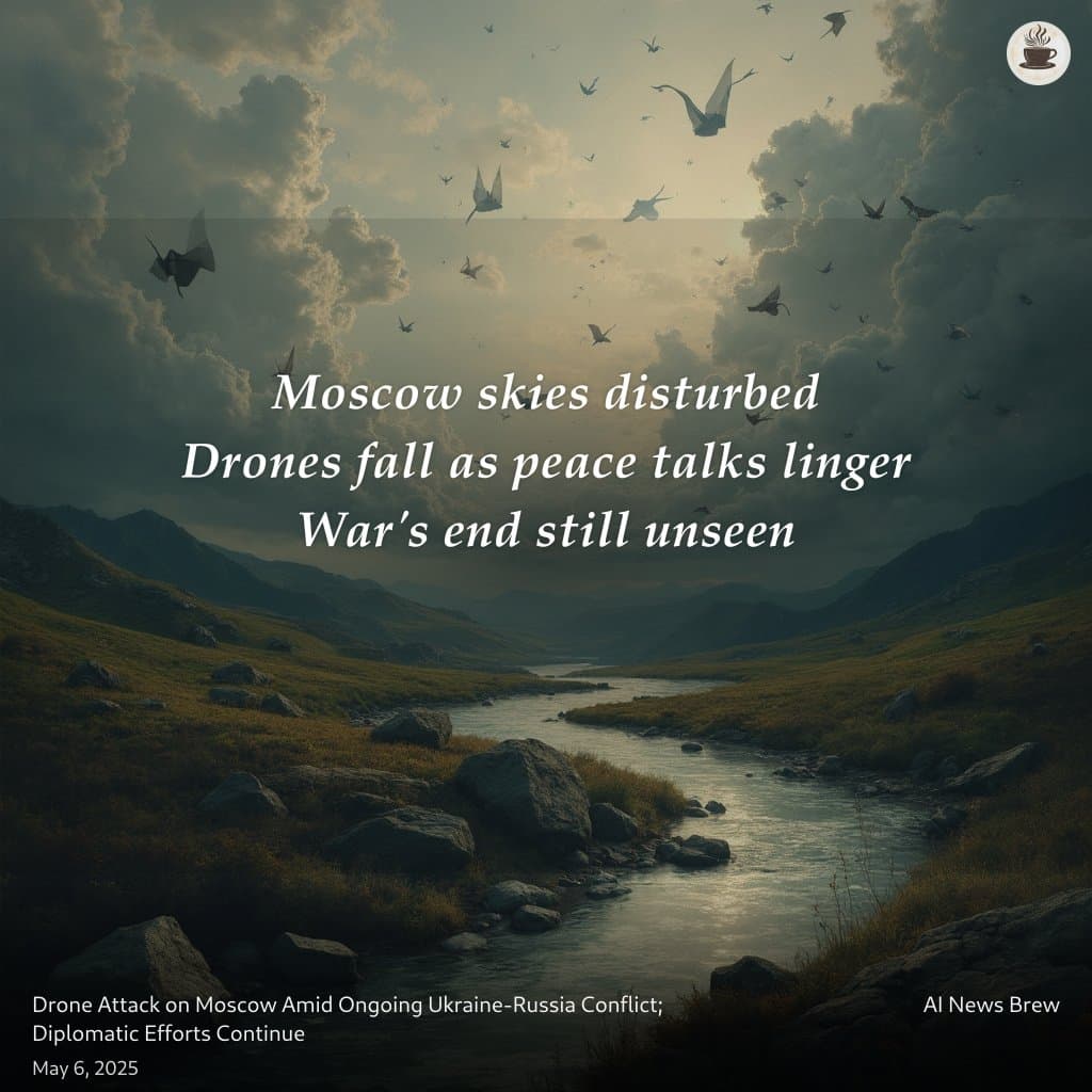 Drone Attack on Moscow Amid Ongoing Ukraine-Russia Conflict; Diplomatic Efforts Continue