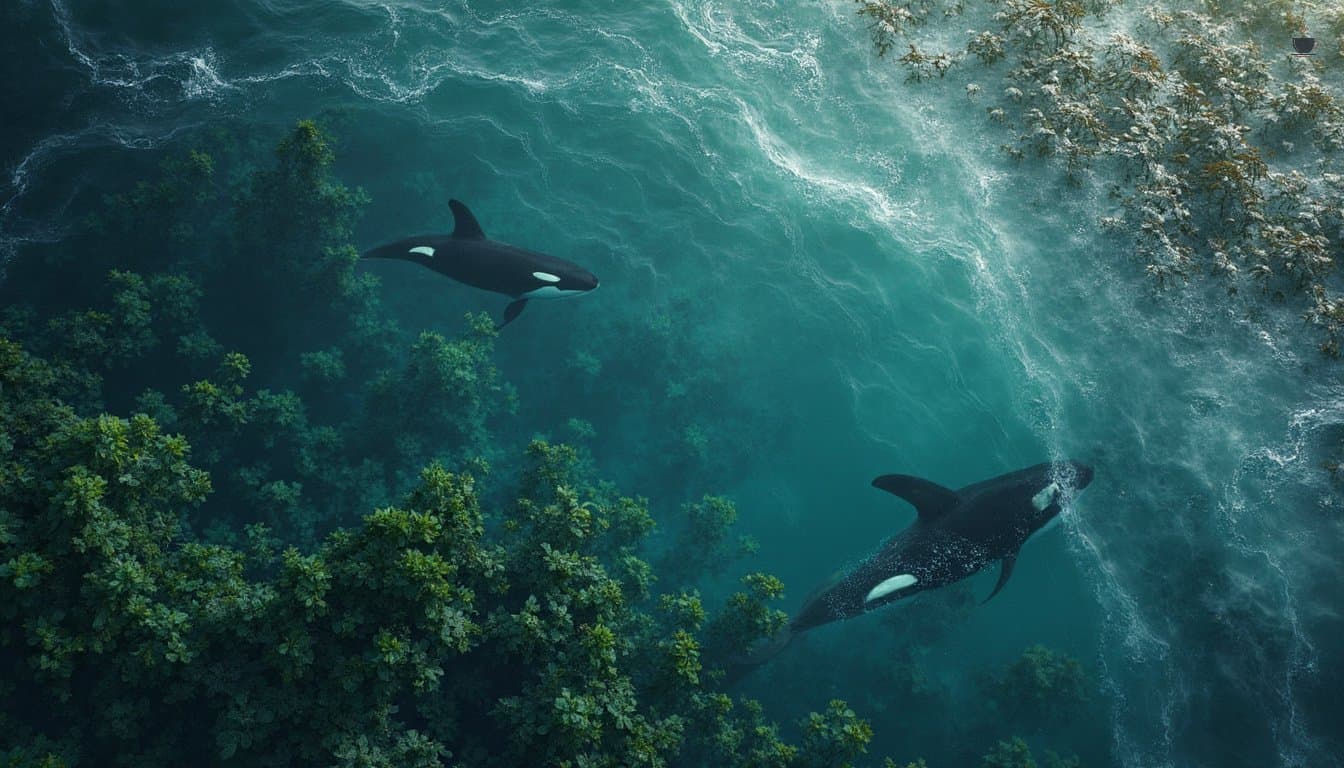 Southern Resident Orcas in Salish Sea Observed Using Kelp as Grooming Tool, Scientists Report