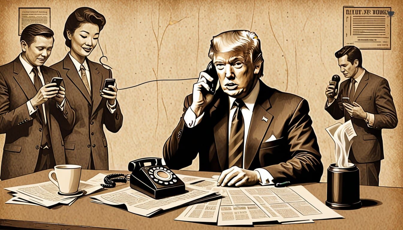 President Donald Trump's Unconventional Media Access Defies Traditional Norms