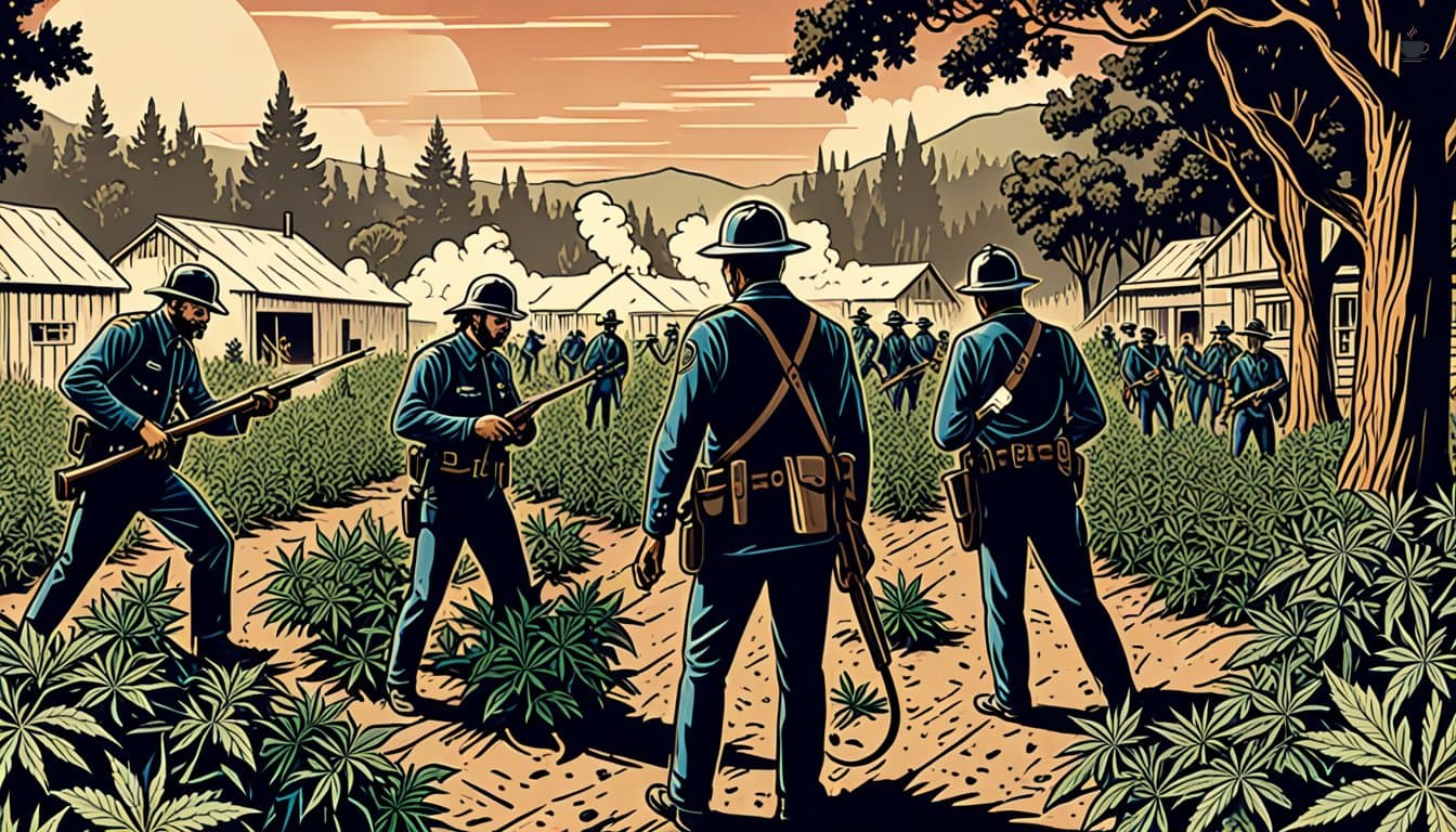 Federal Raid at California Cannabis Farm Leads to 361 Arrests and One Fatality