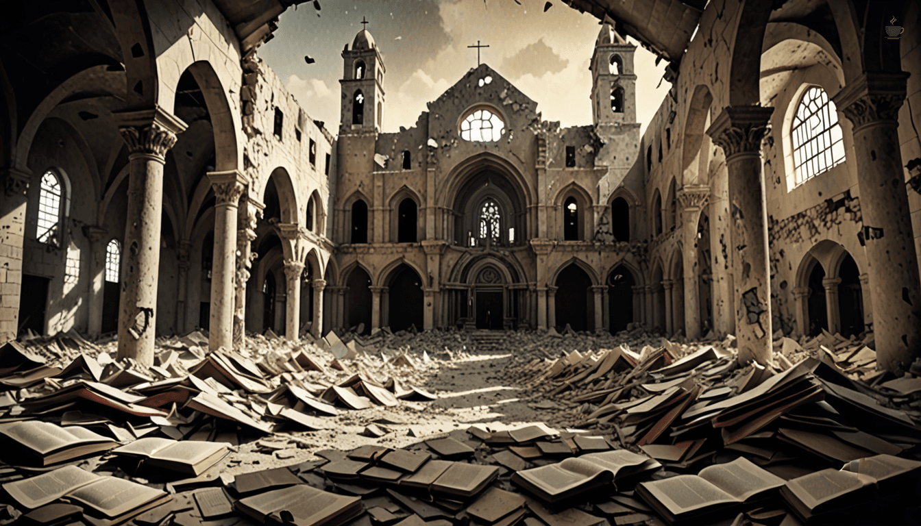 Israeli Shell Strikes Gaza's Only Catholic Church, Killing 3 and Wounding 10