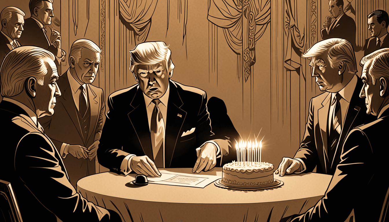Trump Confronts Explosive Epstein Birthday Card Allegations Amid Mounting Political Pressure