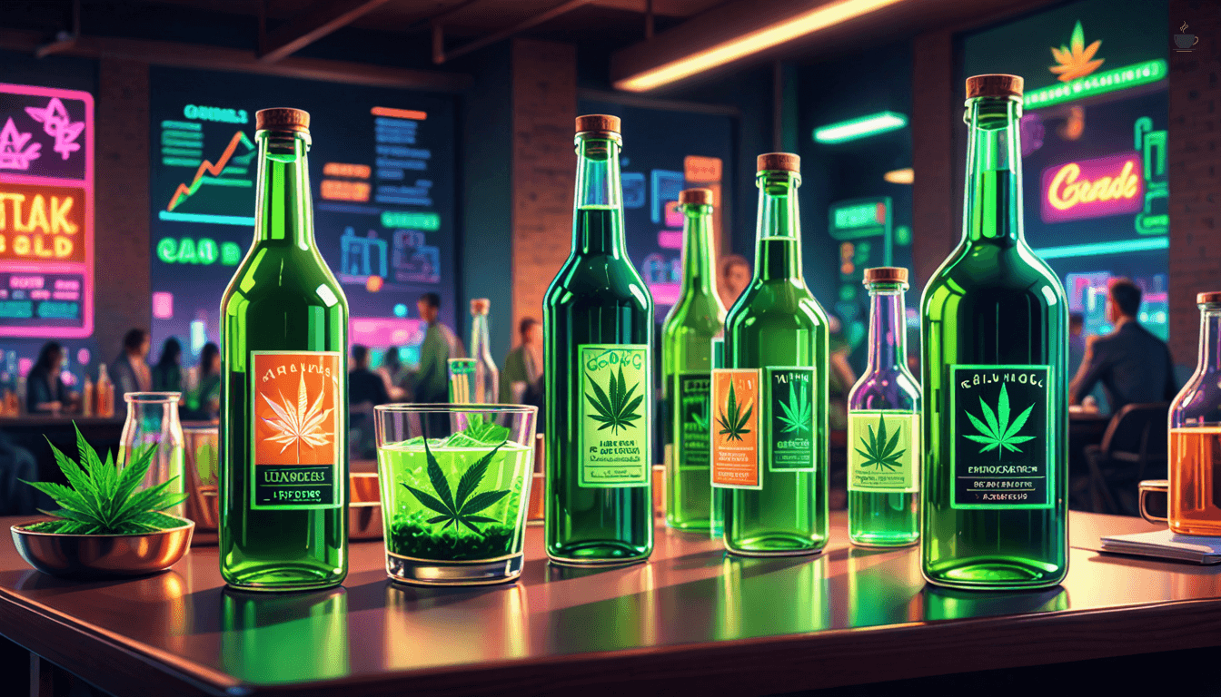 Cannabis Drinks Surge: Alcohol Industry Seeks Strategic Market Entry