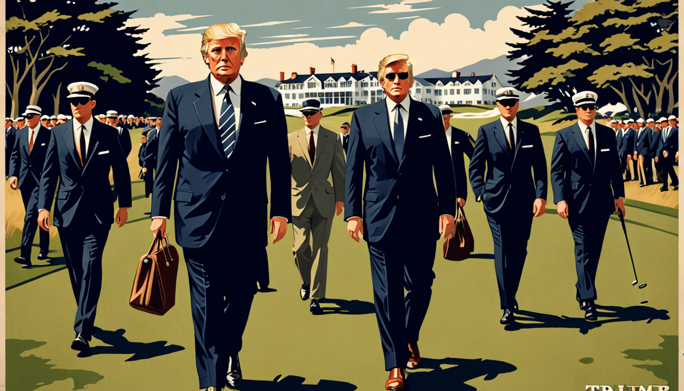 Trump Arrives in Scotland for Private Visit, Massive Security Operation Deployed
