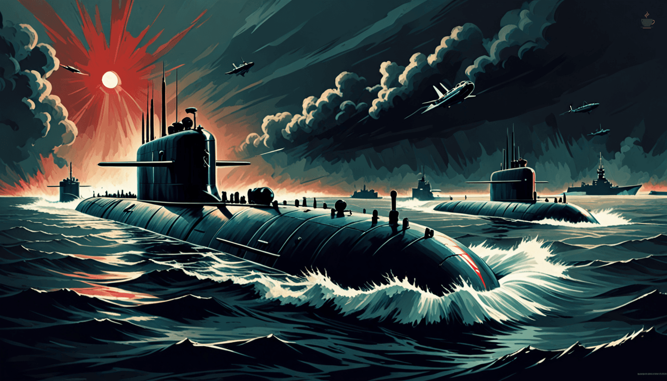 Trump Positions Nuclear Submarines Near Russia Amid Escalating Tensions with Medvedev