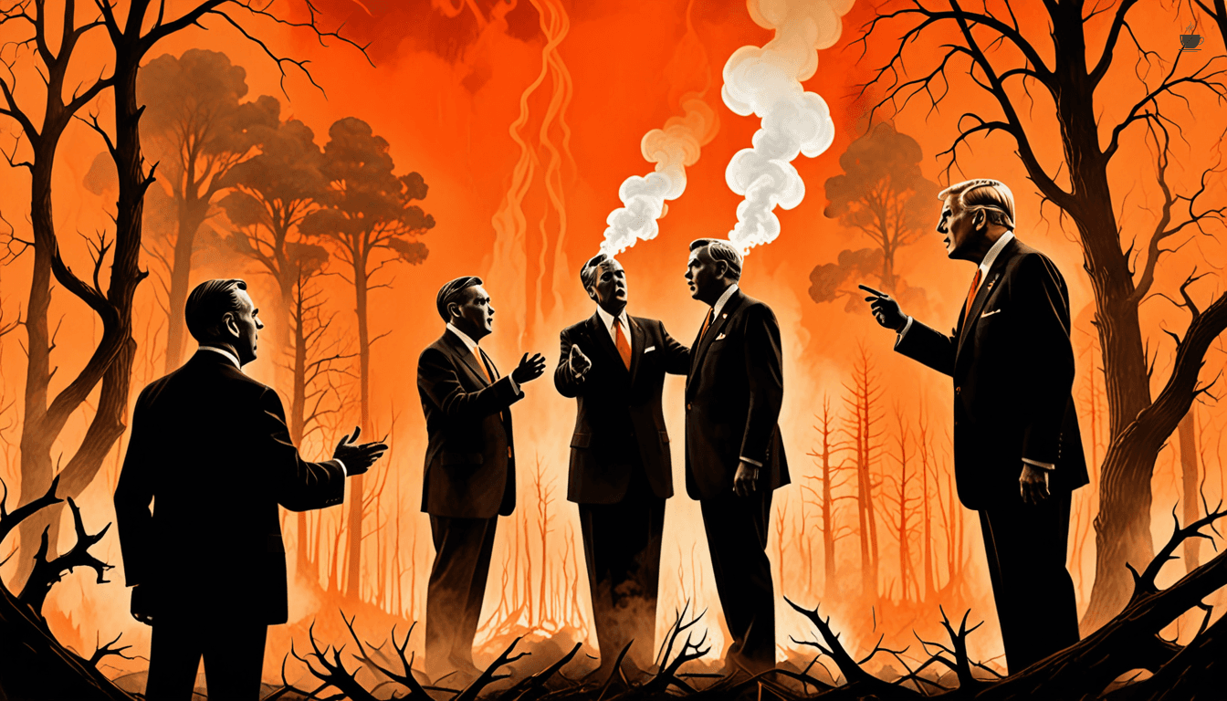 Canada Wildfires Expose U.S. Political Divide on Climate Change Mitigation