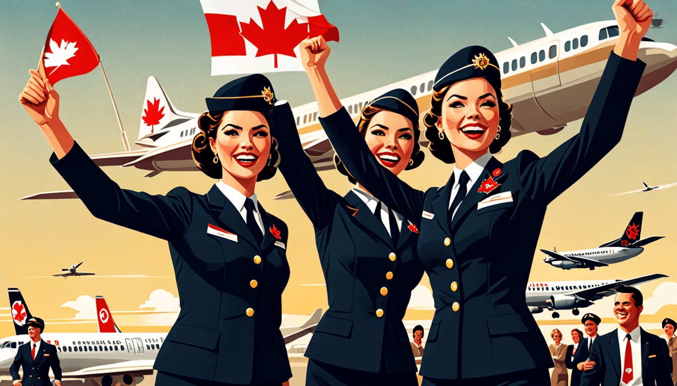 Air Canada Flight Attendants Secure Landmark Deal, End Nationwide Strike