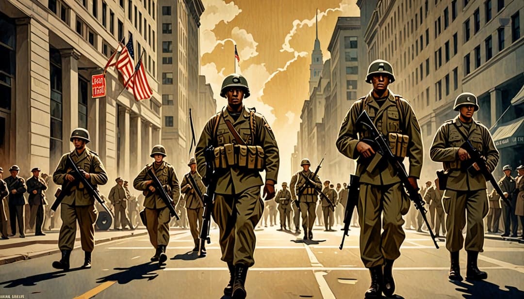 Armed National Guard Deployed in DC as Trump Considers Expanding Urban Military Presence