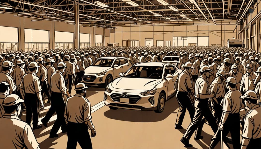 475 Detained in Largest US Immigration Raid at Hyundai's Georgia EV Plant