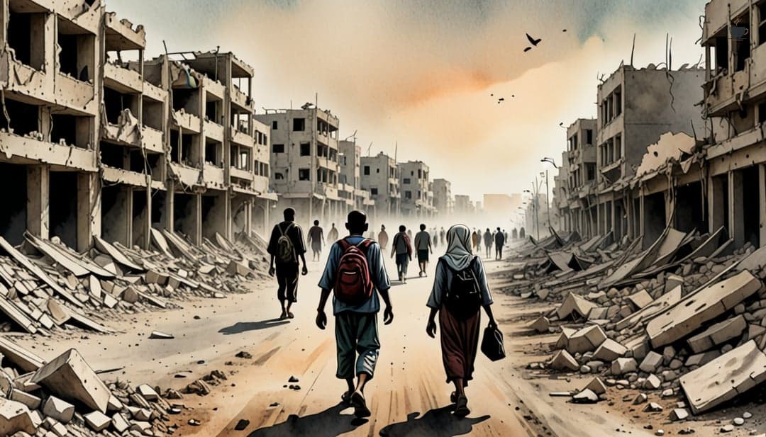 Gaza Ceasefire Begins: Palestinians Return to Devastated Landscape Amid Humanitarian Crisis