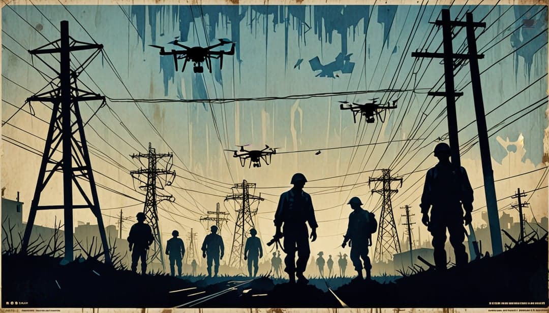 Ukraine Faces Targeted Energy Infrastructure Attacks, Civilians Adapt to Persistent Power Disruptions