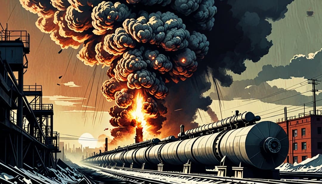 Ukrainian Intelligence Strikes Critical Russian Pipeline Near Moscow