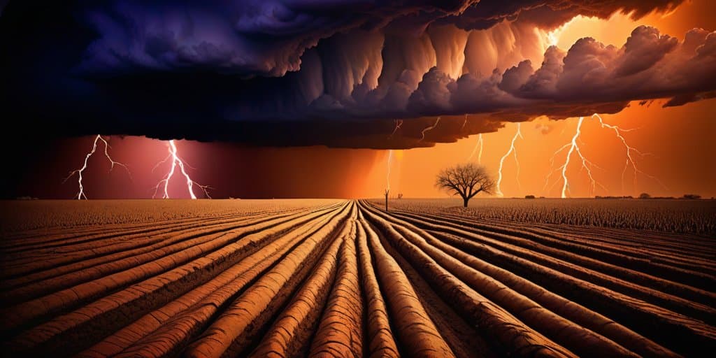 Extreme Environmental Threats: Devastating Agriculture, Rising Food Prices, and Infrastructure Damage
