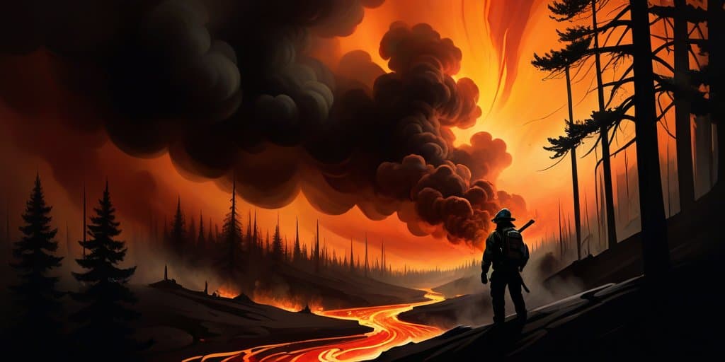 Massive Fire Ravages California-Nevada, Threatens Communities and Ecosystem